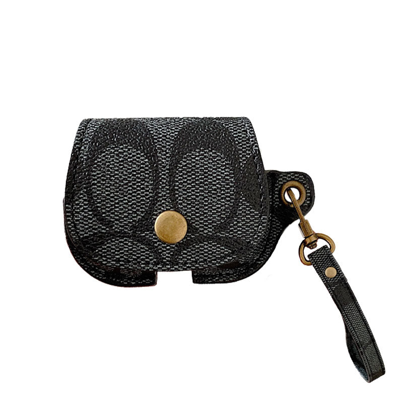 Case di airpods in pelle Case Brown-CC231215