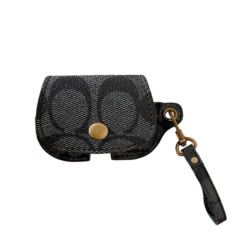 Case di airpods in pelle Case Brown-CC231215