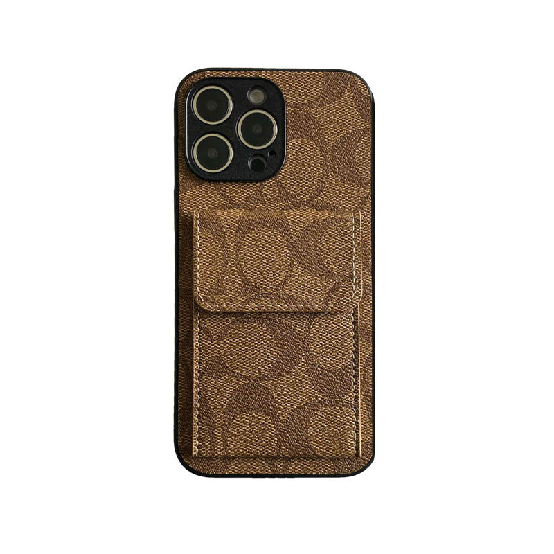 Pouzdro Coach iPhone s peněženkami Black-HP240513