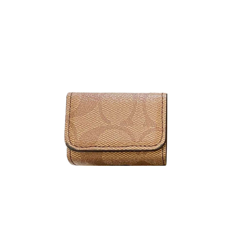 Luksuriøs coach airpods pro saker lyse brun-yh240425