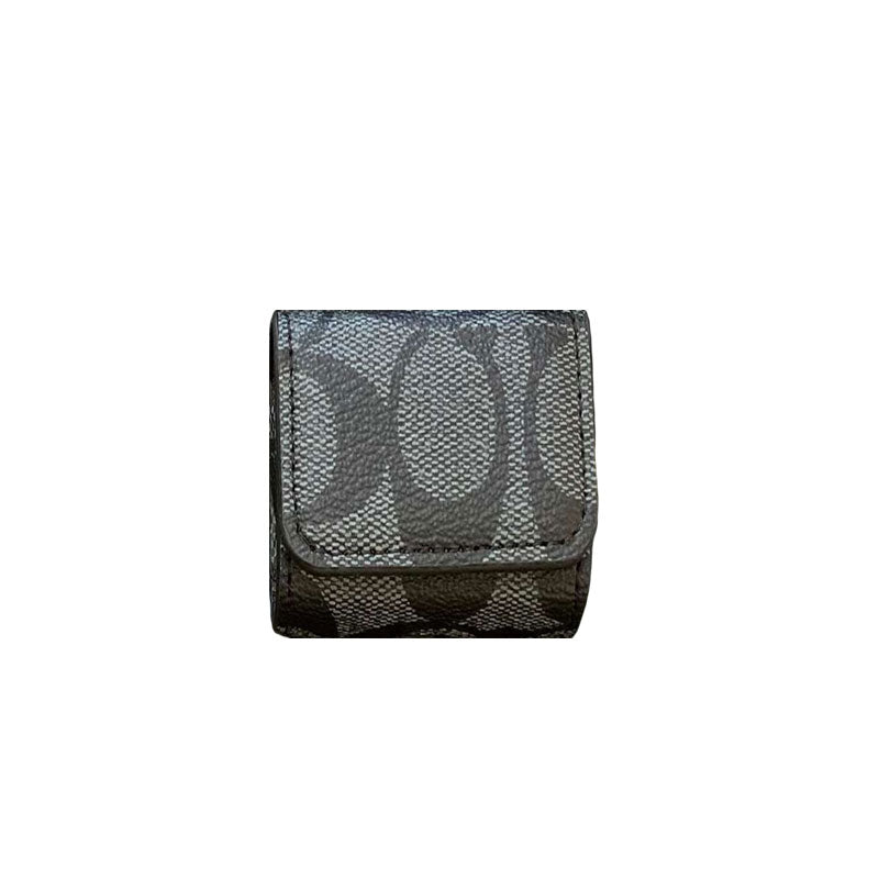 Luksuriøs coach airpods pro saker lyse brun-yh240425