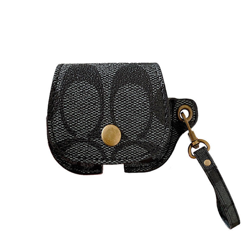 Case di airpods in pelle Case Brown-CC231215