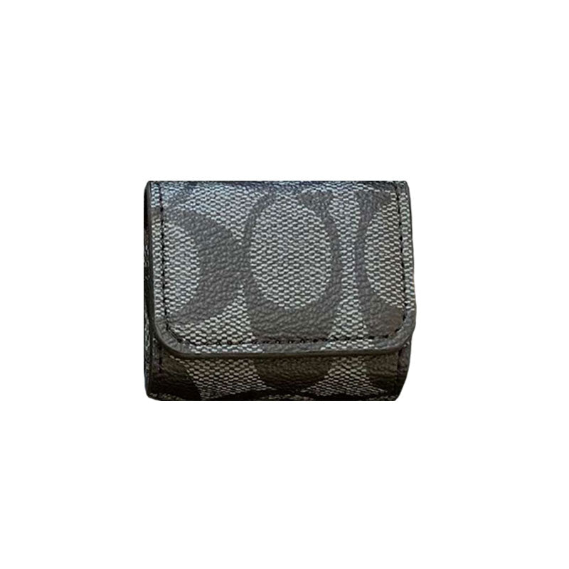 Luksuriøs coach airpods pro saker lyse brun-yh240425