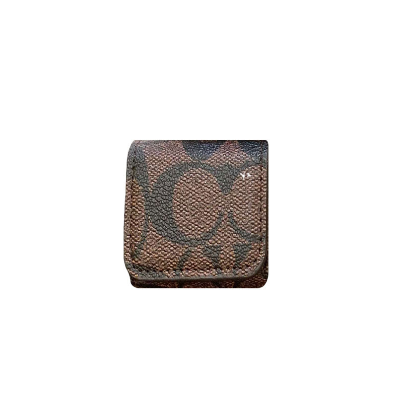Luksuriøs coach airpods pro saker lyse brun-yh240425