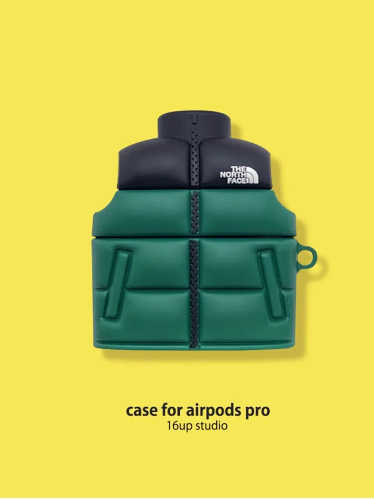 Obudowa Airpods w stylu kurtki w dół