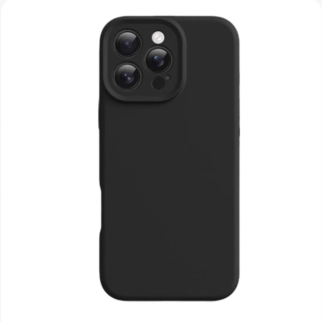 Solid Color Soft Silicone Phone Case