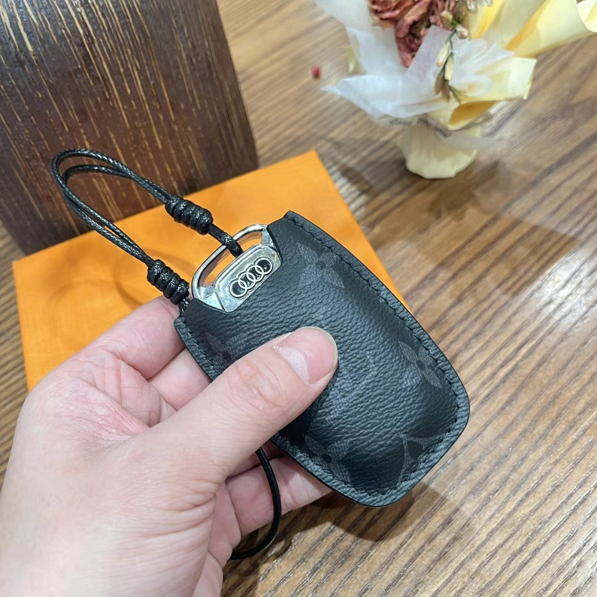 Luxury Leather Smart Key Cover 🚗✨