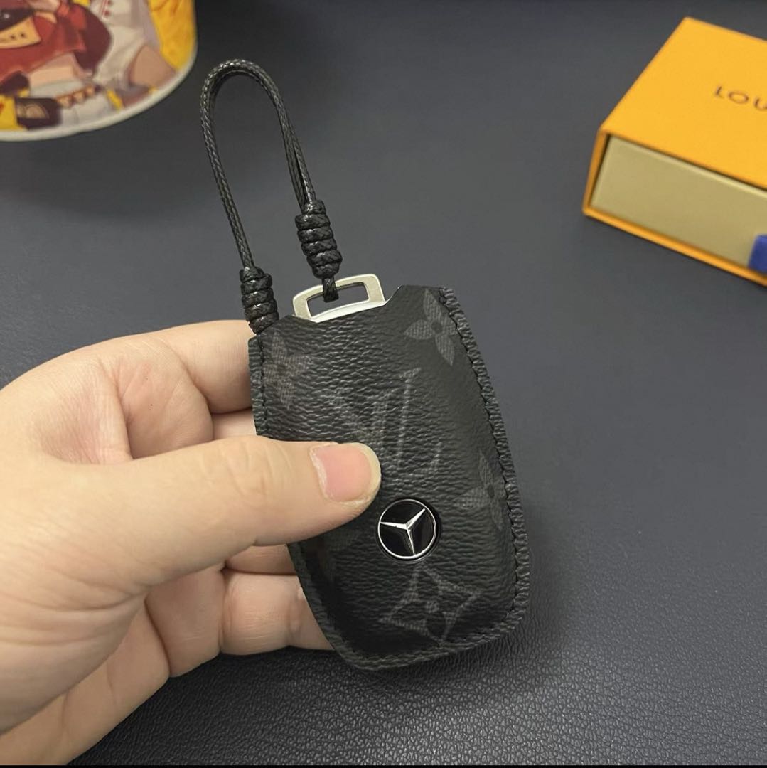 Luxury Leather Smart Key Cover 🚗✨