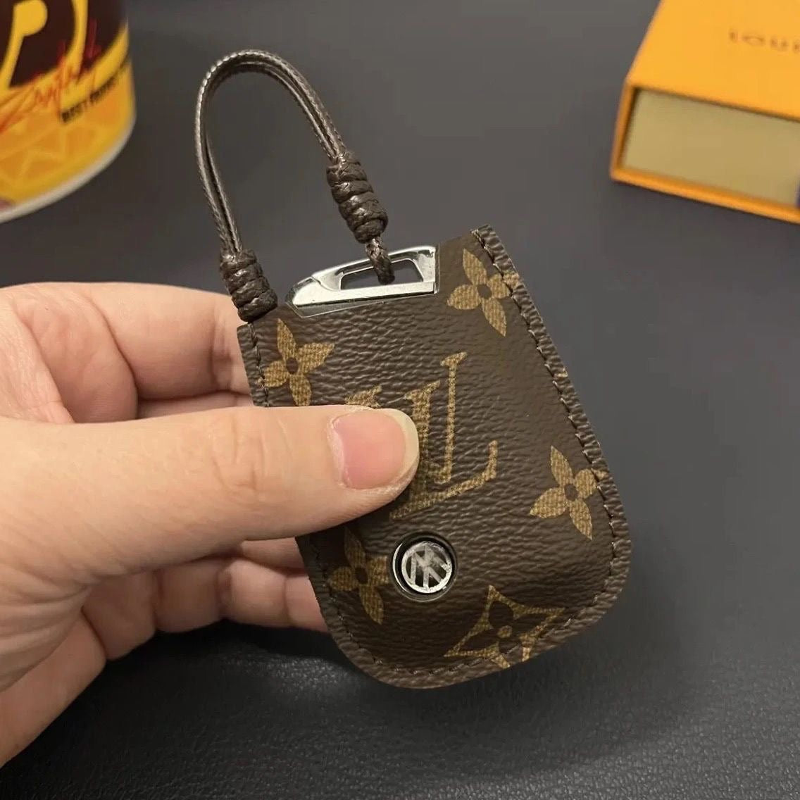Luxury Leather Smart Key Cover 🚗✨