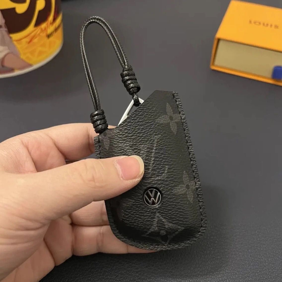 Luxury Leather Smart Key Cover 🚗✨