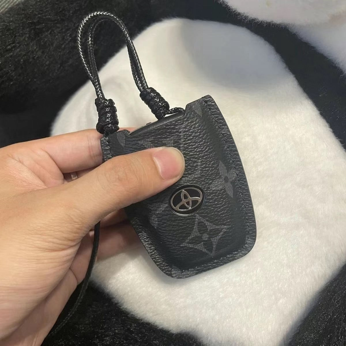 Luxury Leather Smart Key Cover 🚗✨