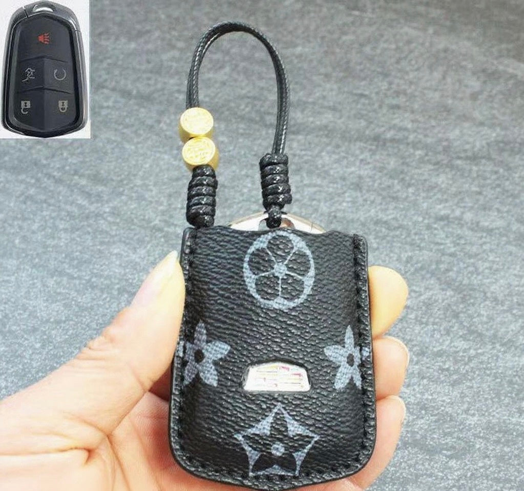 Luxury Leather Smart Key Cover 🚗✨