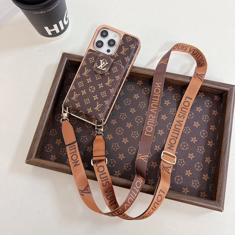 Lou Gold Cover Crossbody iPhone pouzdro