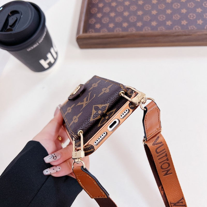Lou Gold Cover Crossbody iPhone pouzdro
