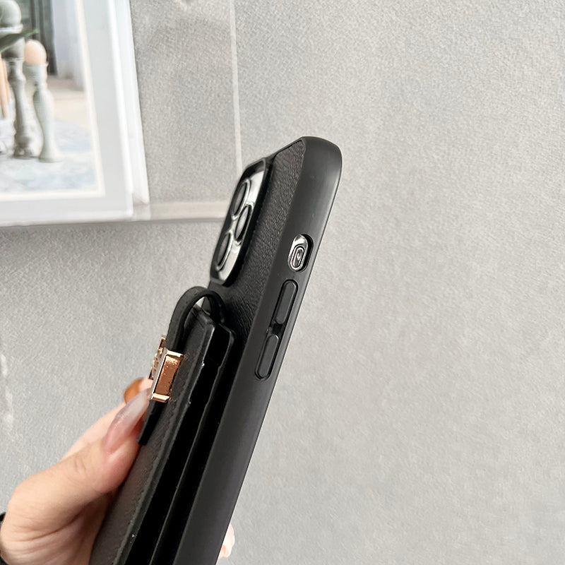 H Karta Scarves Leather Iphone pouzdro