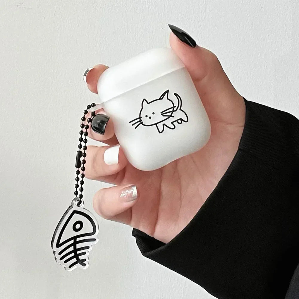 Kissan tapaus AirPods 1/2/3 Cover AirPods Pro 2 -kotelo