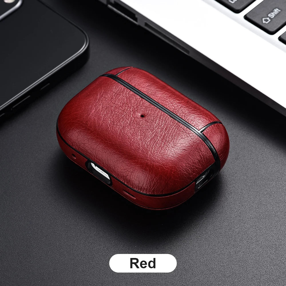 لـ AirPods Pro 2 Case Leather Arear Fashing for Apple Air Pod 3 Pro 2nd Generation USB C