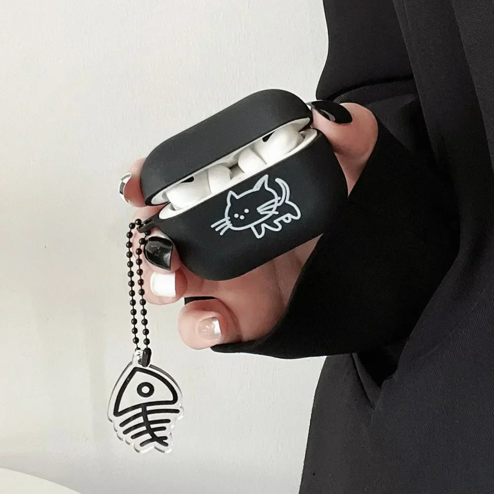 Kissan tapaus AirPods 1/2/3 Cover AirPods Pro 2 -kotelo