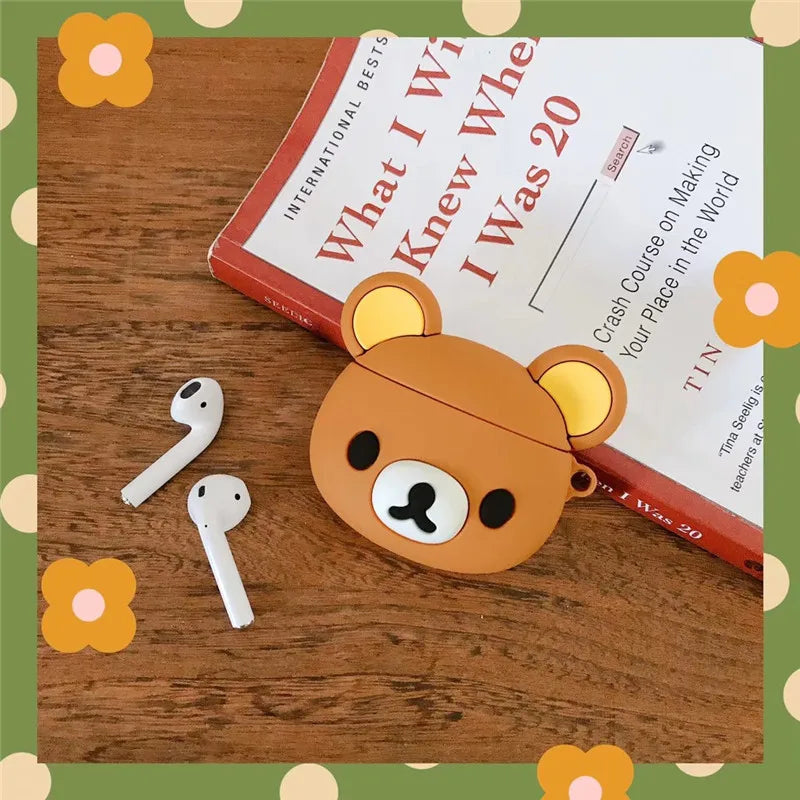 Söpö sarjakuva silikonisuojakotelo AirPods Pro 2 Case for AirPods Pro 3
