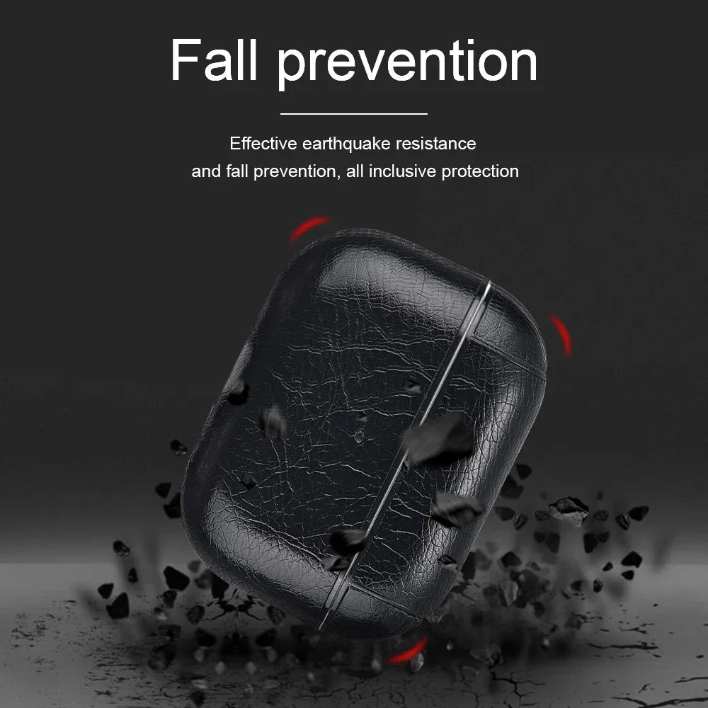 لـ AirPods Pro 2 Case Leather Arear Fashing for Apple Air Pod 3 Pro 2nd Generation USB C