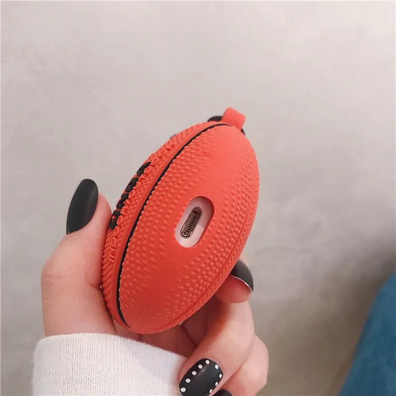 Airpod 1 2 3 Pro -sarjakuvakansi AirPod -kotelon avainnipun kanssa AirPod 1 2 3