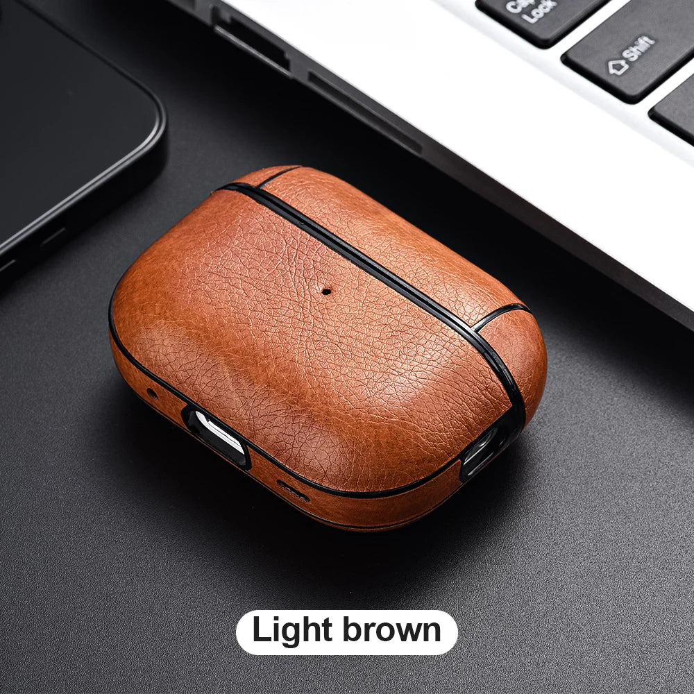 لـ AirPods Pro 2 Case Leather Arear Fashing for Apple Air Pod 3 Pro 2nd Generation USB C