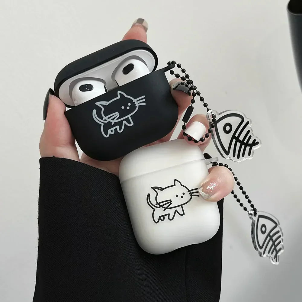 Kissan tapaus AirPods 1/2/3 Cover AirPods Pro 2 -kotelo