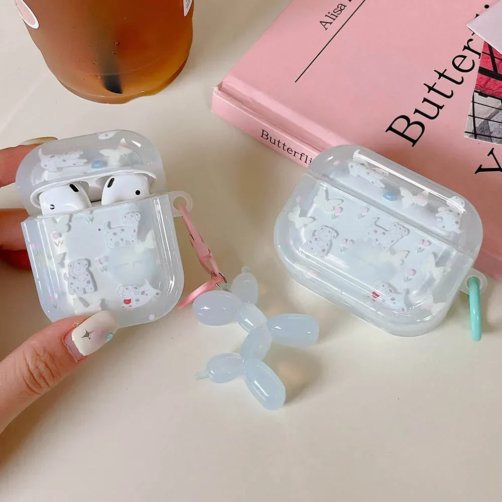 لطيف Airpods Clear 1 2 3 Pro 2 Casephone Bluetooth