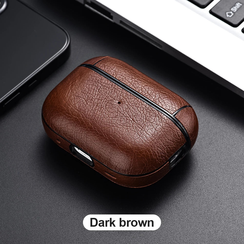 لـ AirPods Pro 2 Case Leather Arear Fashing for Apple Air Pod 3 Pro 2nd Generation USB C