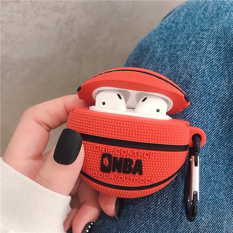 Airpod 1 2 3 Pro -sarjakuvakansi AirPod -kotelon avainnipun kanssa AirPod 1 2 3