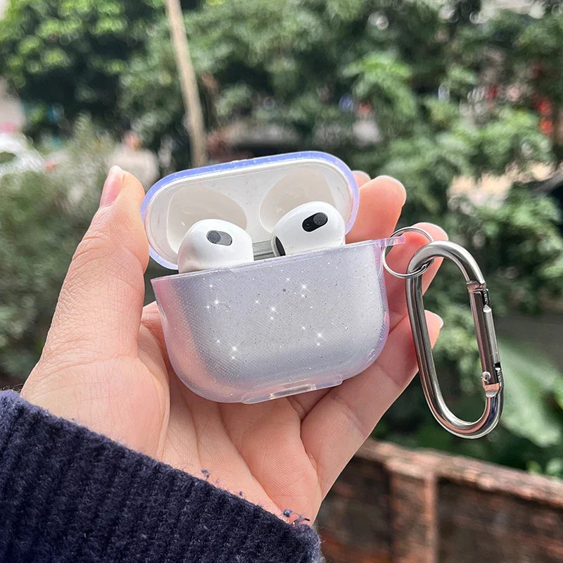 Läderhylsa söt hörlurarfodral för AirPods 1 2 3 med handledsband fodral Airpods Pro 2
