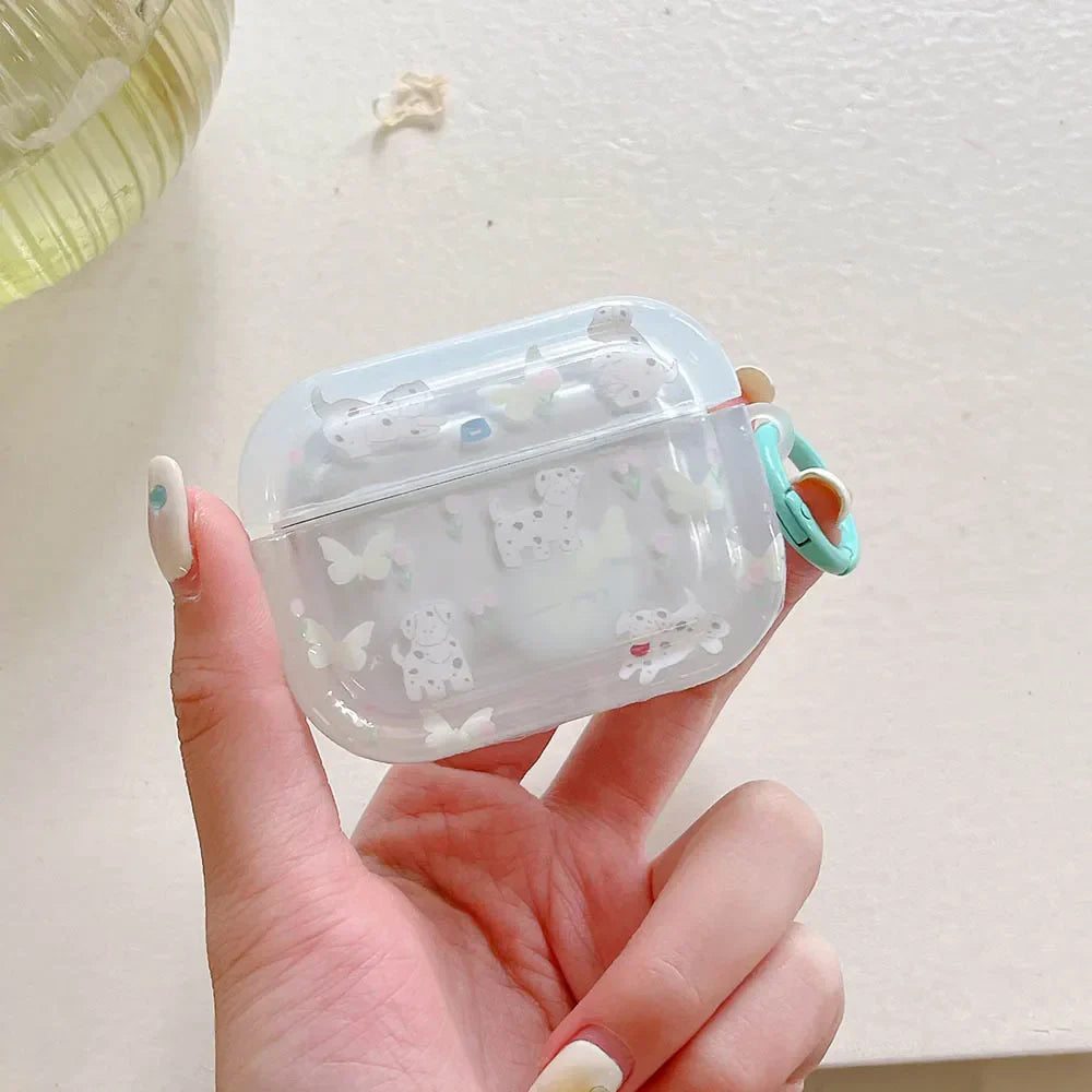 لطيف Airpods Clear 1 2 3 Pro 2 Casephone Bluetooth