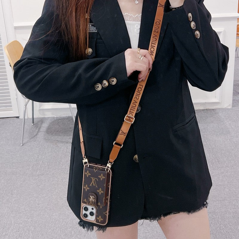Lou Gold Cover Crossbody iPhone pouzdro