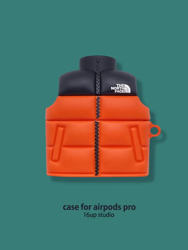 Obudowa Airpods w stylu kurtki w dół