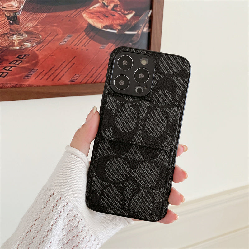 Coach iPhone-hoesje met Wallet Black-HP240513