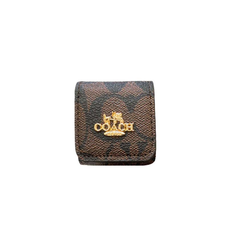 Antrenor de lux AirPods cutii maro deschis-LGK240425