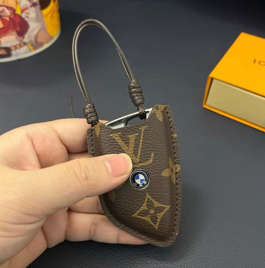 Luxury Leather Smart Key Cover  🚗✨