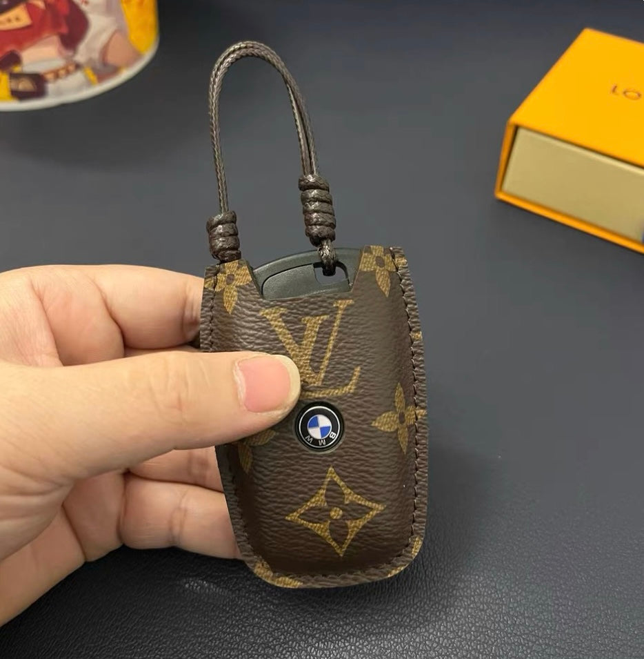 Luxury Leather Smart Key Cover  🚗✨