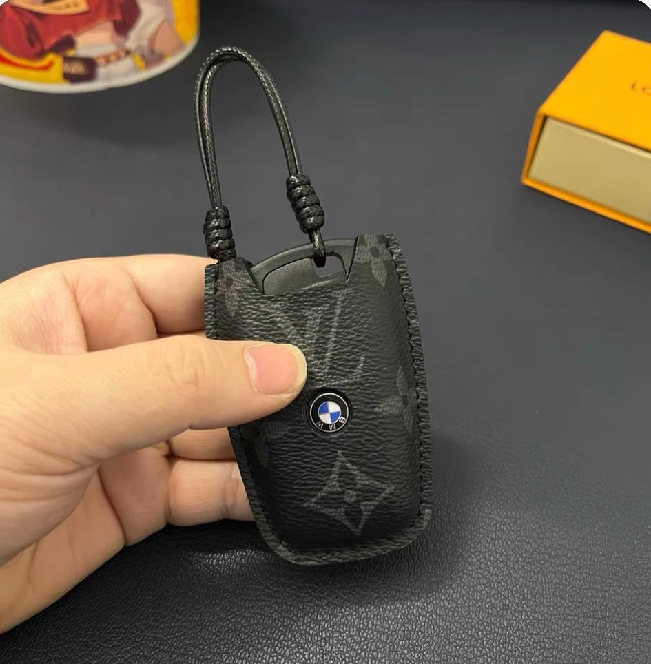 Luxury Leather Smart Key Cover  🚗✨