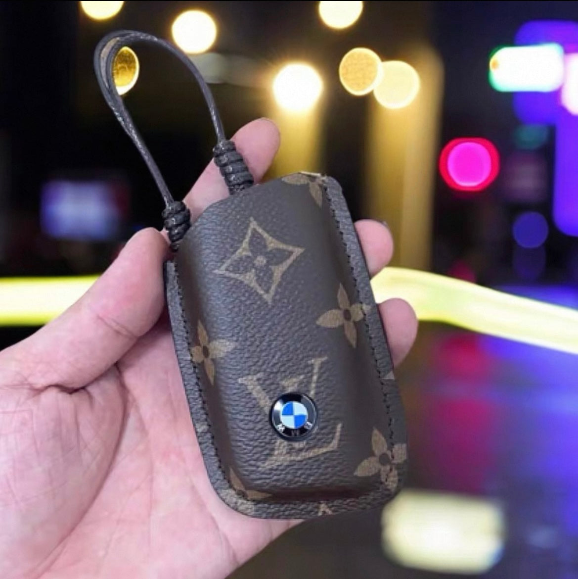 Luxury Leather Smart Key Cover  🚗✨