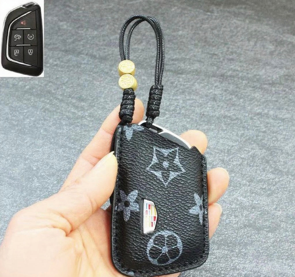 Luxury Leather Smart Key Cover  🚗✨