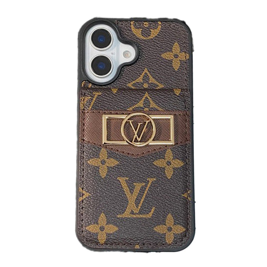 Lou karta Bag Bag Gold Logo Case iPhone