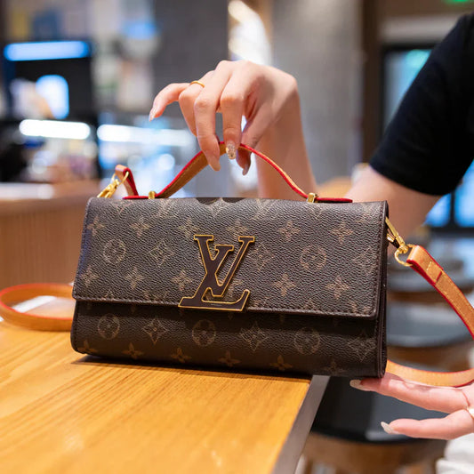 Luxury Texture Leather Handbag