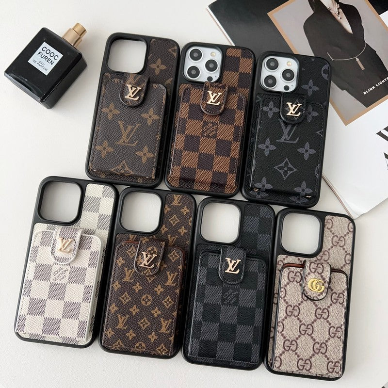Lou Classic Card Borse Case iPhone
