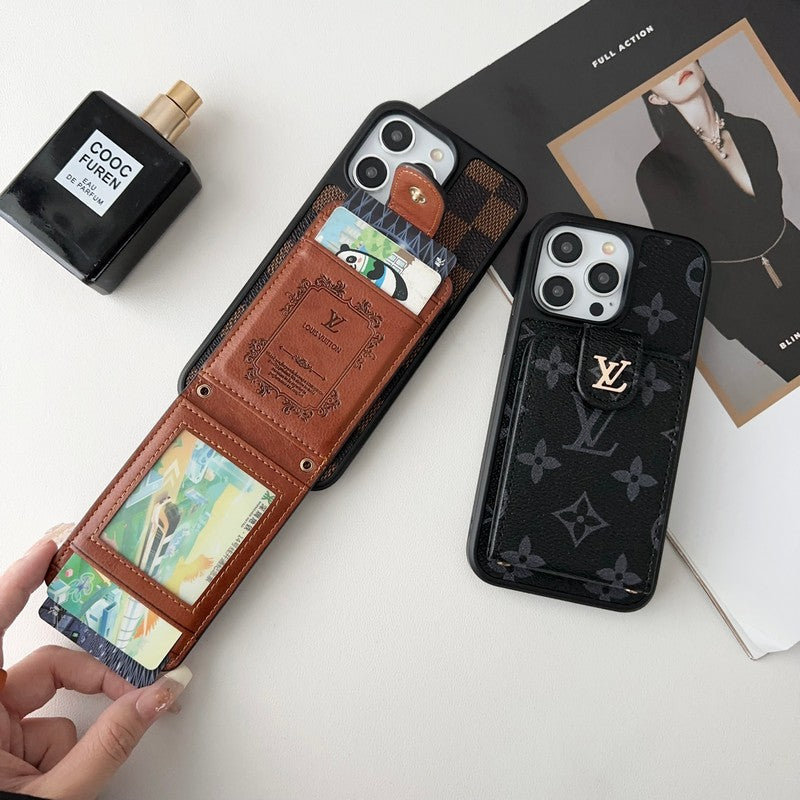 Lou Classic Card Borse Case iPhone