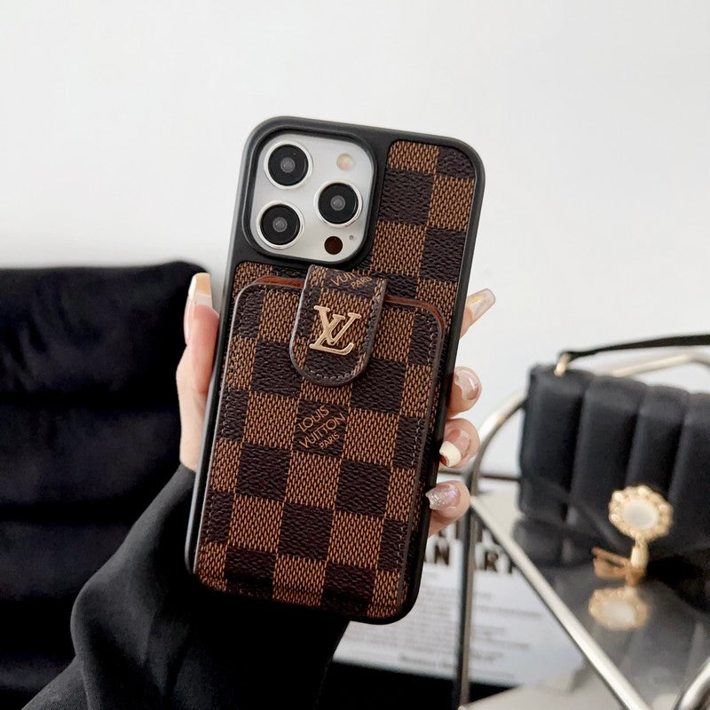 Lou Classic Card Borse Case iPhone
