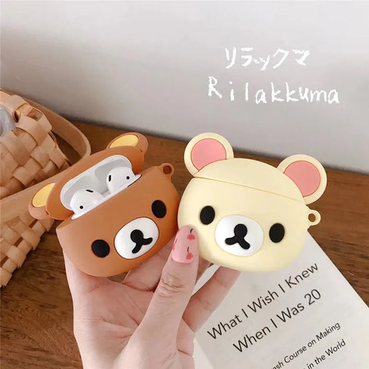 Case di protezione in silicone cartone animato per AirPods Pro 2 Case per AirPods Pro 3