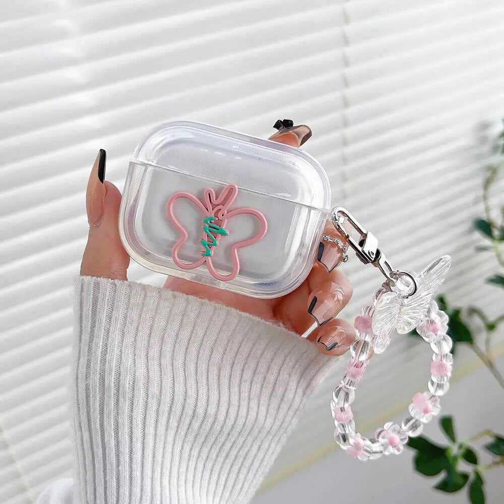 AirPods Pro 2 Case Soft Clear Earphone Accessorio per AirPods 1 2 3 Caso
