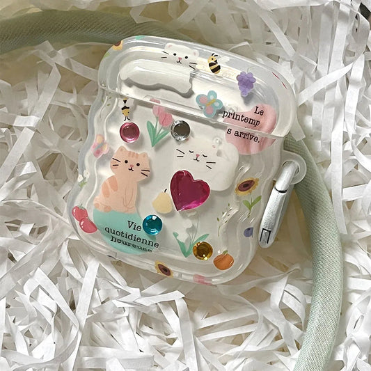 Per AirPods 1 2 Pro 2 Shell per la custodia per auricolari per AirPods 3