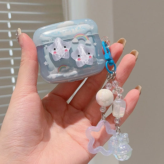Custodia a stella carina per AirPods 1 2 3 Pro 2 Cover